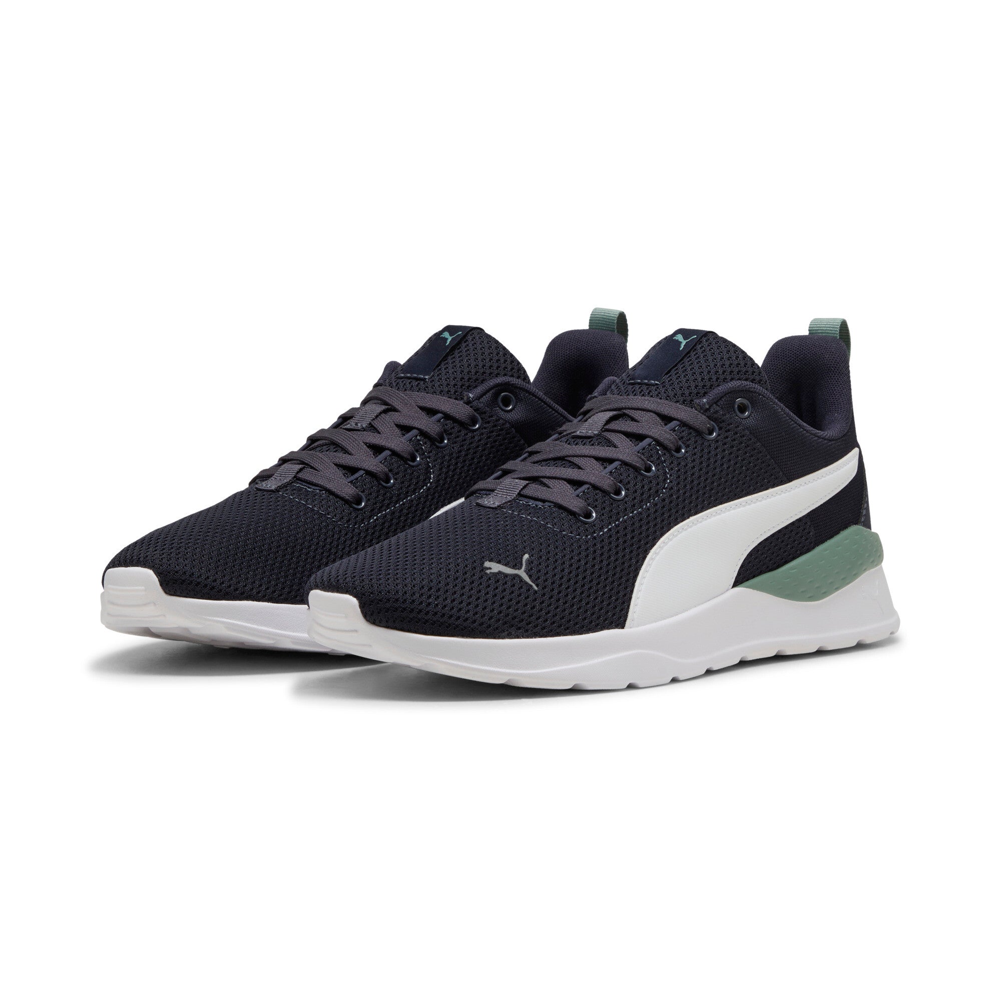 Puma anzarun lite trainers in blue - Front View