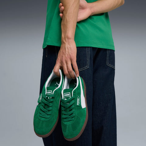 PUMA Palermo sneakers in archive green