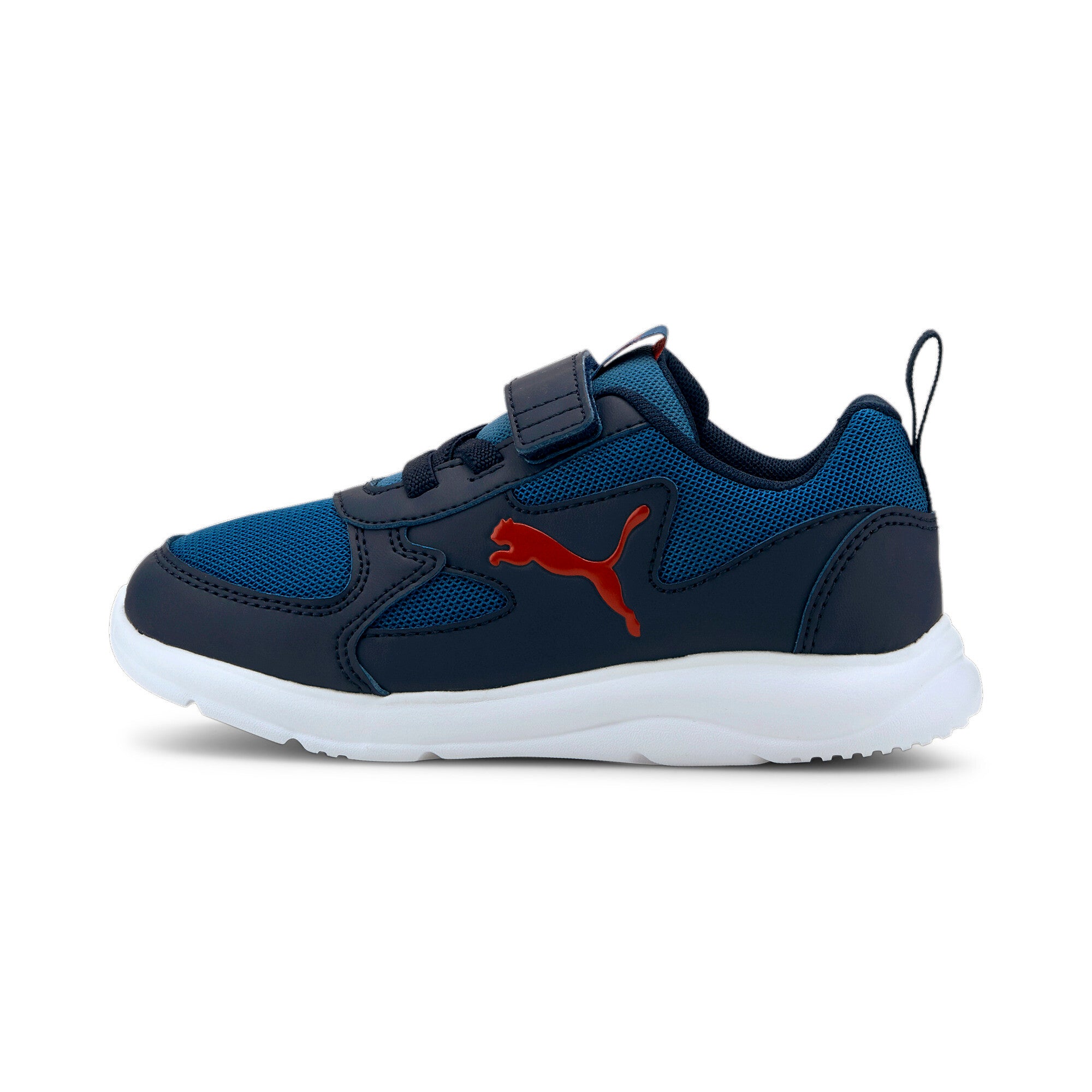Puma fun racer kids' sneakers in blue - Side View 01