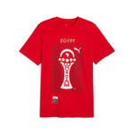 PUMA TotalEnergies CAF Africa Cup of Nations 2025 country tee in red and black - Front View