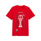 PUMA TotalEnergies CAF Africa Cup of Nations 2025 country tee in red and black - Front View
