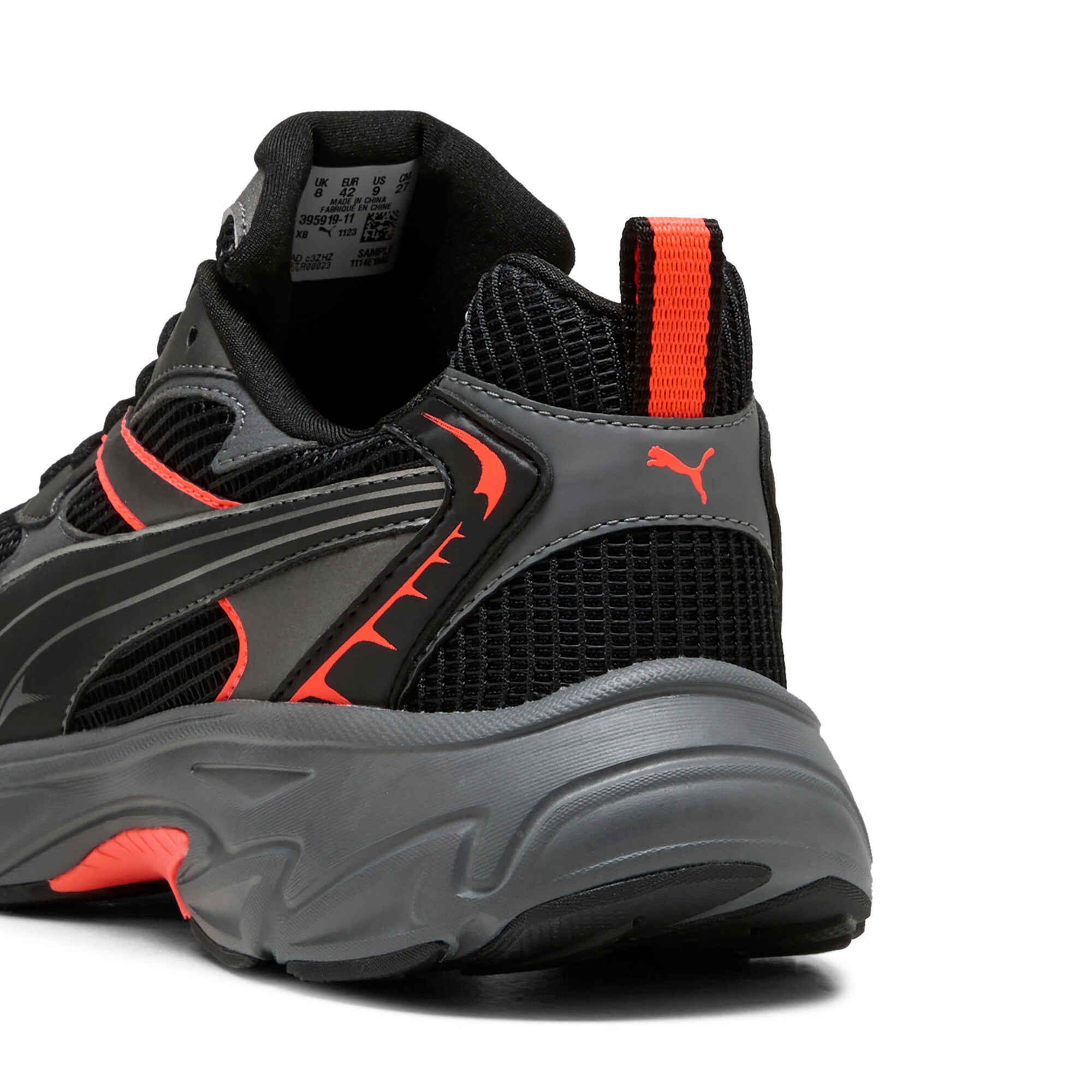 Puma morphic athletic sneakers in morphic athleti puma black and age - Back View