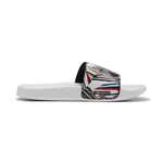 Puma BMW M motorsport leadcat 2.0 graphic slides in white - Side View 03