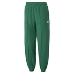 Puma classics sweatpants women in green - Front View