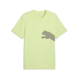 PUMA train all day big logo tee men in apple spritz
