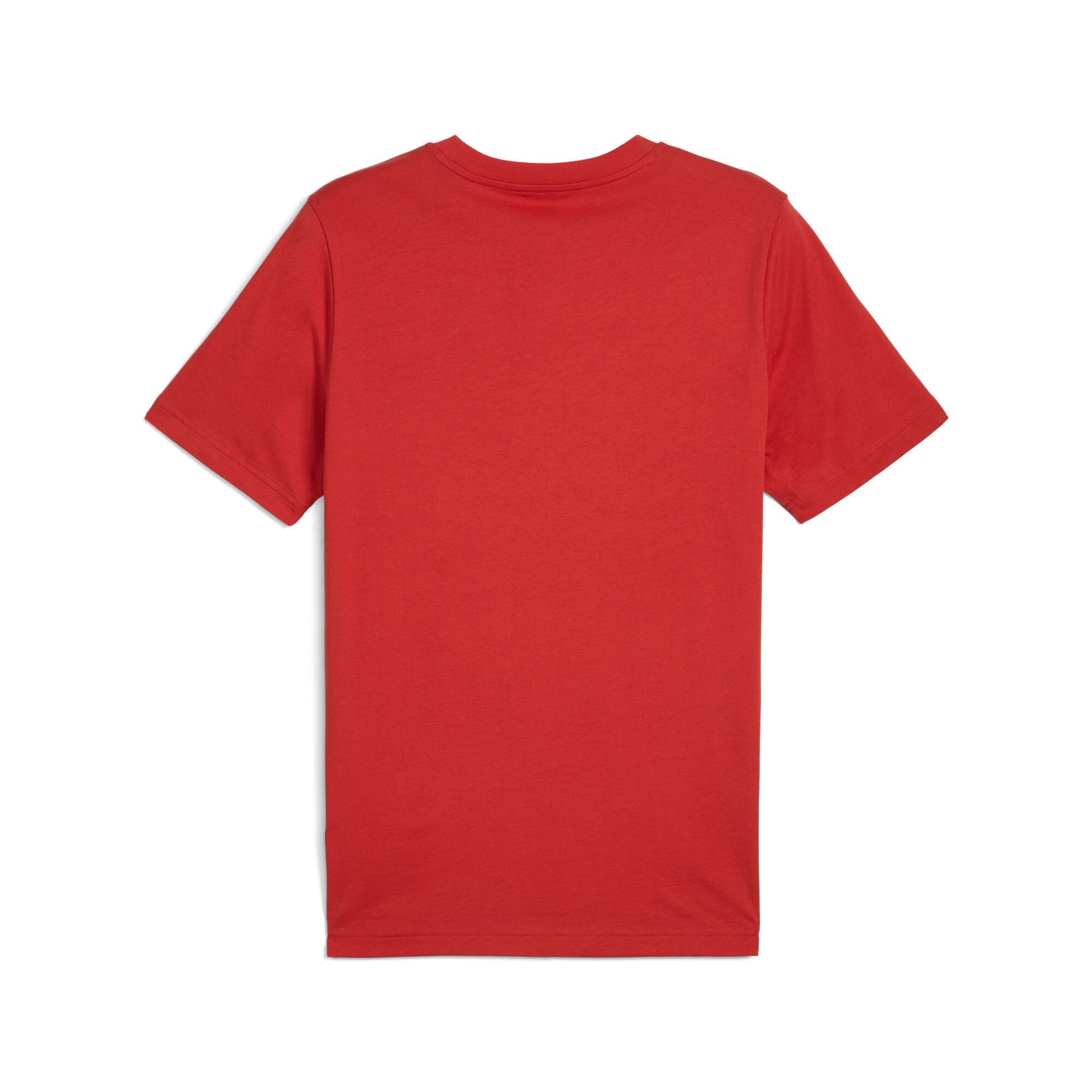 Puma graphics sneaker tee in red fire - Back View
