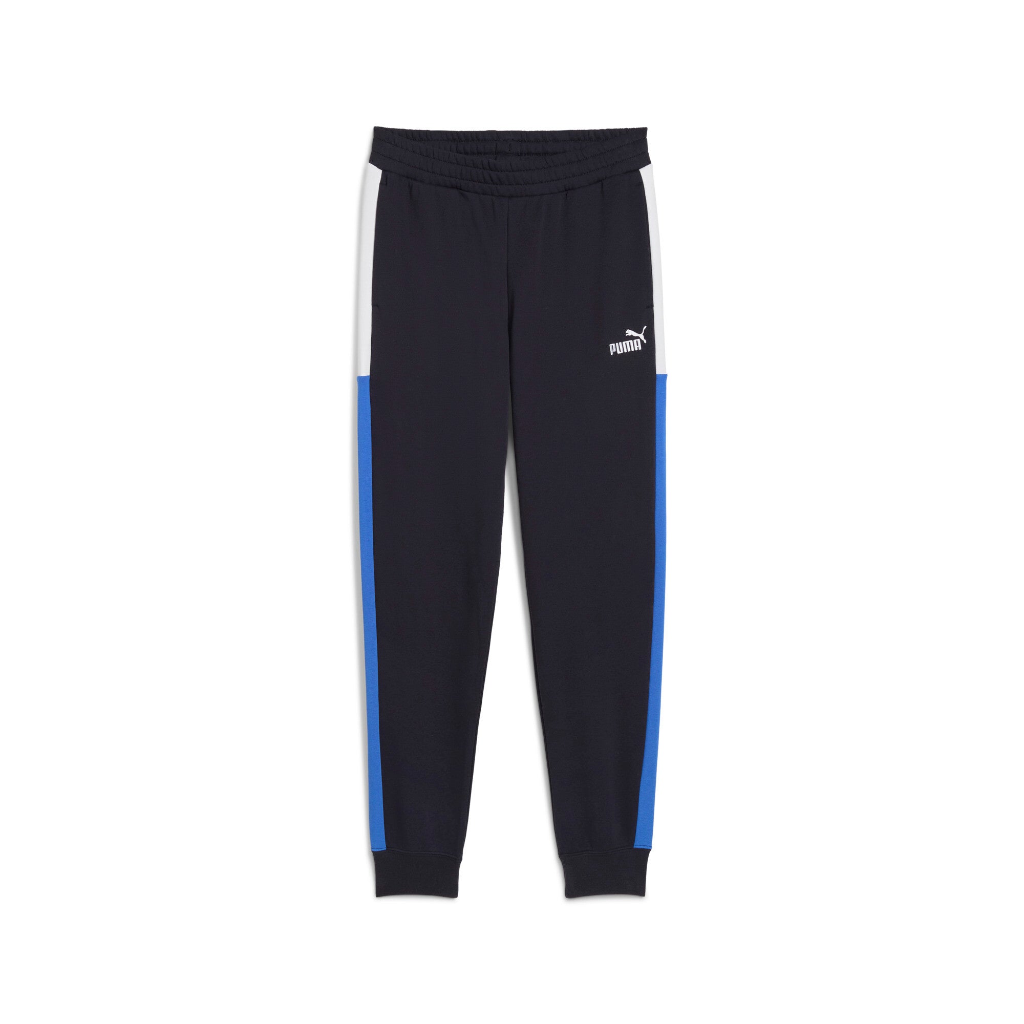 PUMA ESSENTIALS block sweatpants - new navy