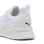 Puma anzarun lite trainers in white and white - Back View