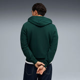 PUMA manchester city ftblculture hoodie men in green and blue — model shot 2