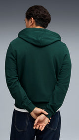 PUMA manchester city ftblculture hoodie men in green and blue — model shot 2