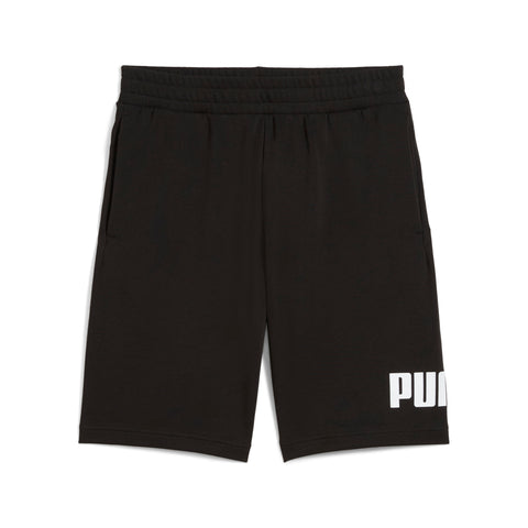 PUMA essentials big no. 1 logo 10" shorts men in black