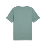 Puma sport graphic tee in green moon - Back View