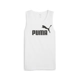 PUMA ESSENTIALS no. 1 logo tank - white