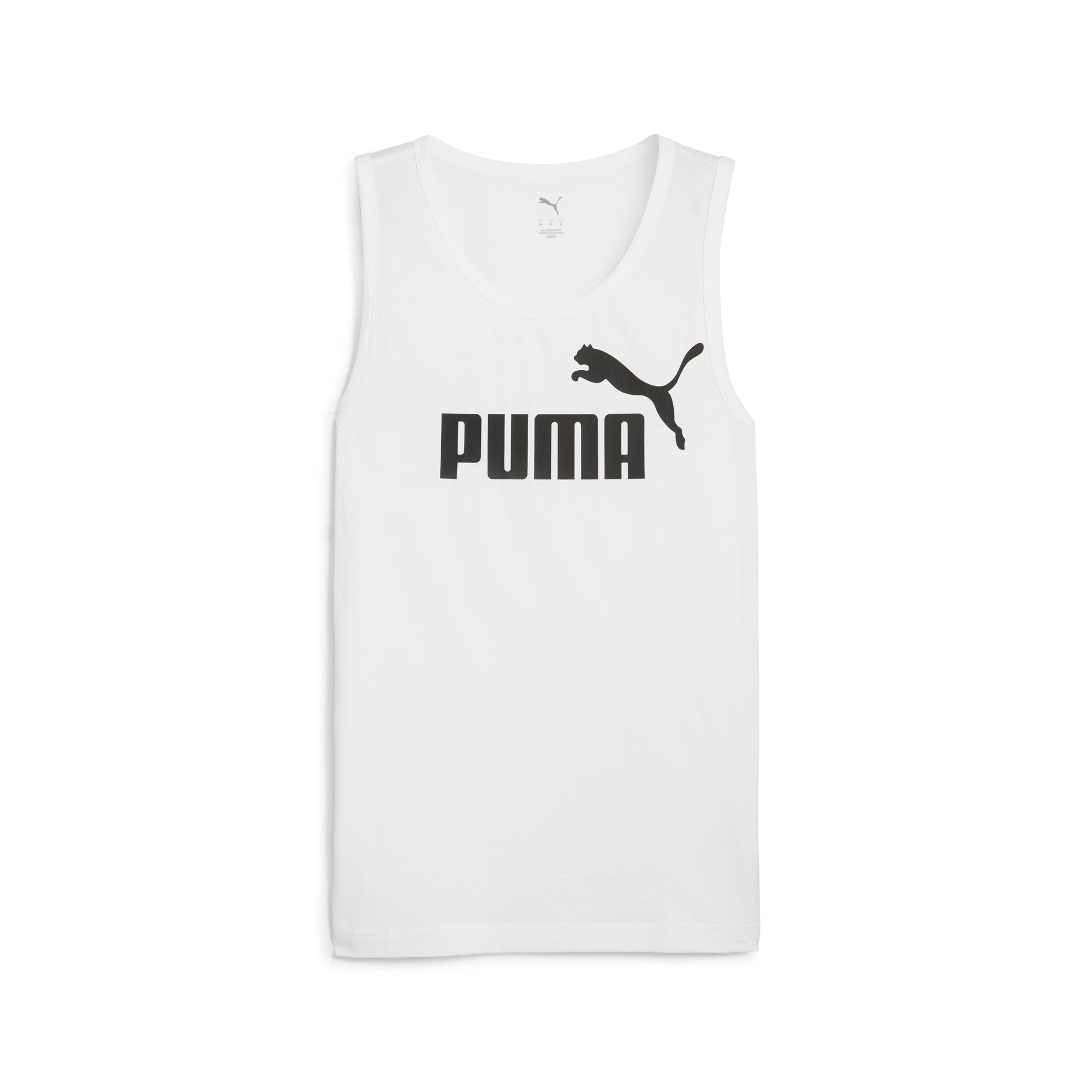 PUMA ESSENTIALS no. 1 logo tank - white