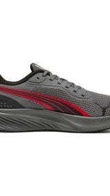 Puma running pounce lite shoes in gray - Side View 03