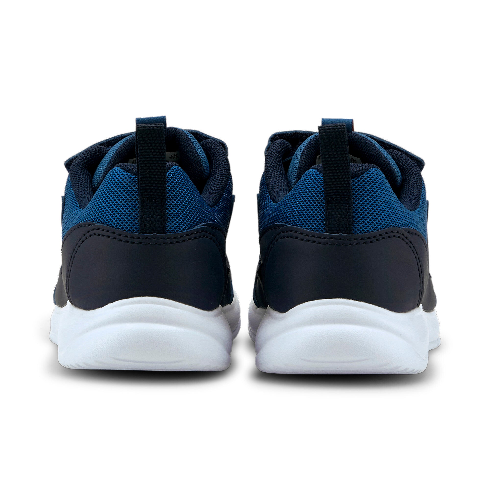 Puma fun racer kids' sneakers in blue - Back View