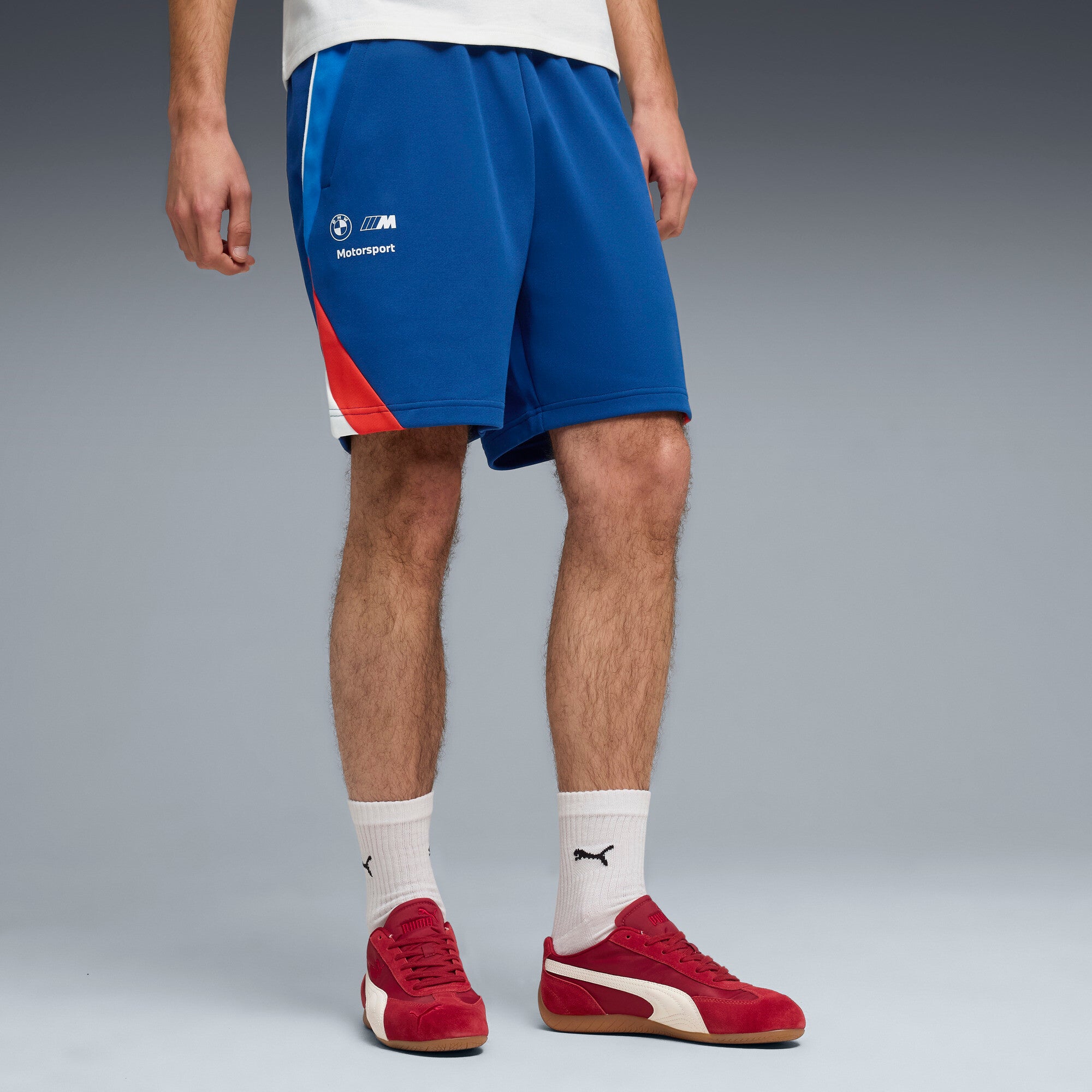 PUMA BMW M MOTORSPORT sportswear 7" shorts men in pro blue