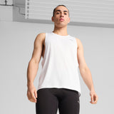 Puma VELOCITY running tank in white - Model Shot 01