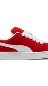 PUMA Suede XL sneakers in alpine snow - for all time red