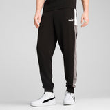 PUMA ESSENTIALS block sweatpants - black