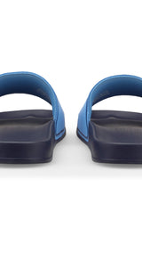 Puma swimming man city leadcat 2.0 sandals in blue - Back View