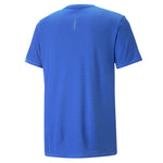 Puma run favourite logo tee men in black - Back View