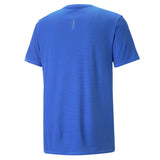 Puma run favourite logo tee men in black - Back View