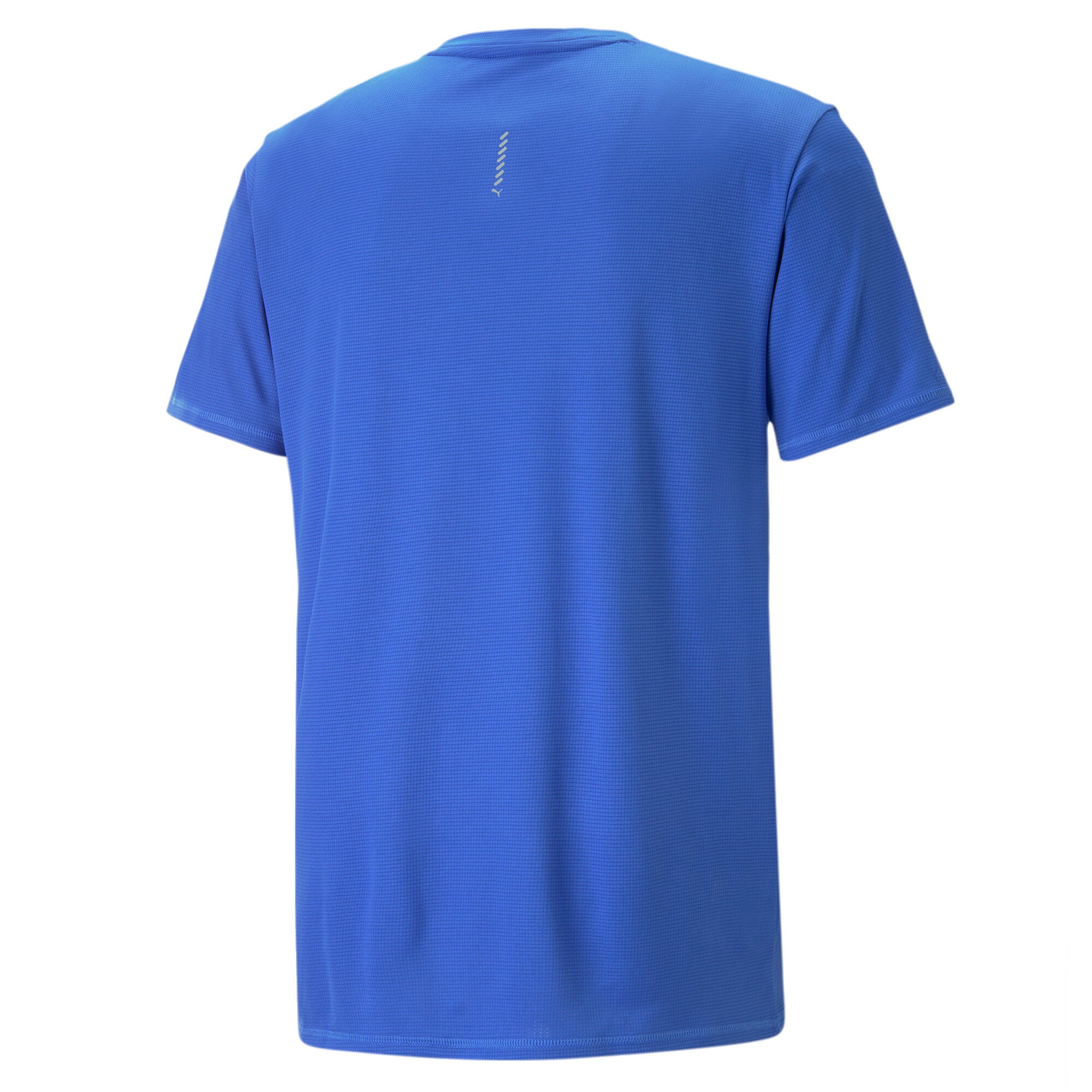 Puma run favourite logo tee men in black - Back View