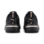 Puma fs runner metallic sneakers women in black - Back View