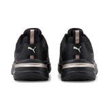 Puma fs runner metallic sneakers women in black - Back View