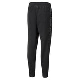 Puma training fit pwrfleece joggers in black - Back View