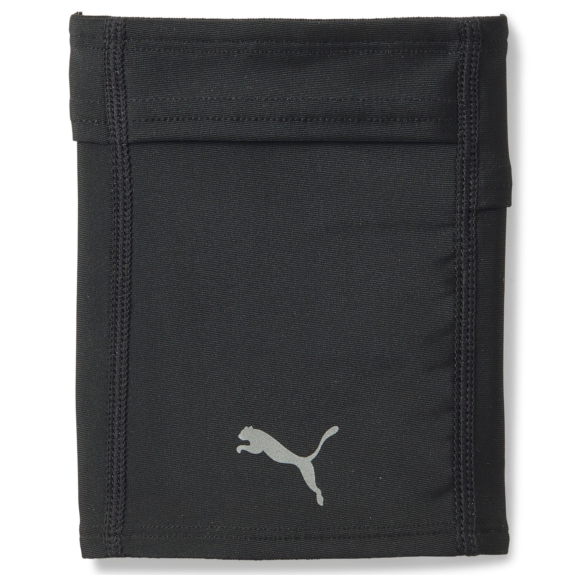 Puma running armband in black - Front View