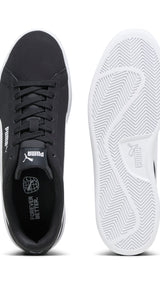 Puma smash 3.0 buck sneakers in black - Side View 02