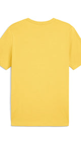 Puma class graphic tee in sunny yellow - Back View