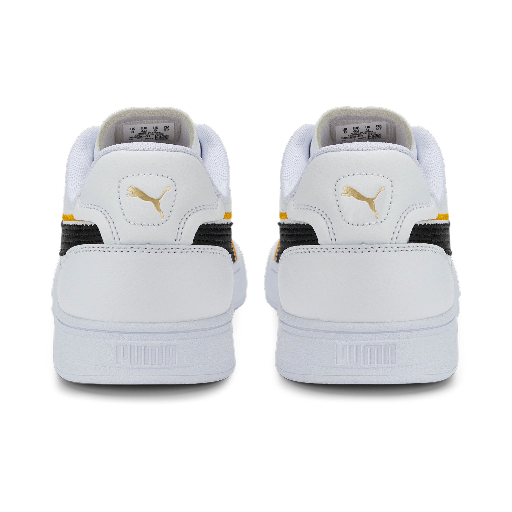 Puma caven dime fc sneakers in white - Back View