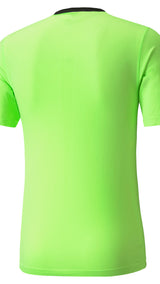 Puma training evoknit+ short sleeve tee in green - Back View