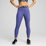 Puma strong tights in blue crystal - Model Shot 01