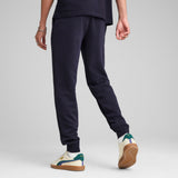 Puma essentials no. 1 logo sweatpants in new navy - Model Shot 02