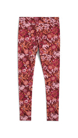 PUMA ESSENTIALS nature 2.0 leggings - ruby shimmer