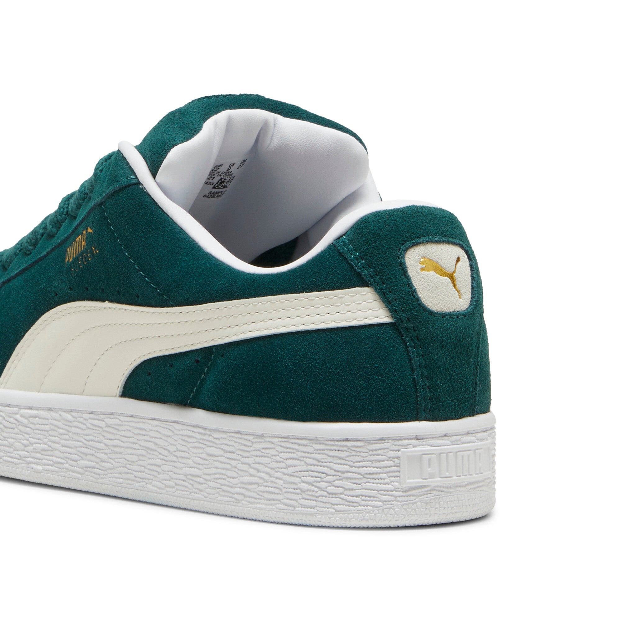 PUMA Suede XL sneakers in alpine snow - dark myrtle