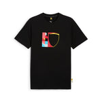 Puma scuderia Ferrari HP race big shield tee in black - Front View