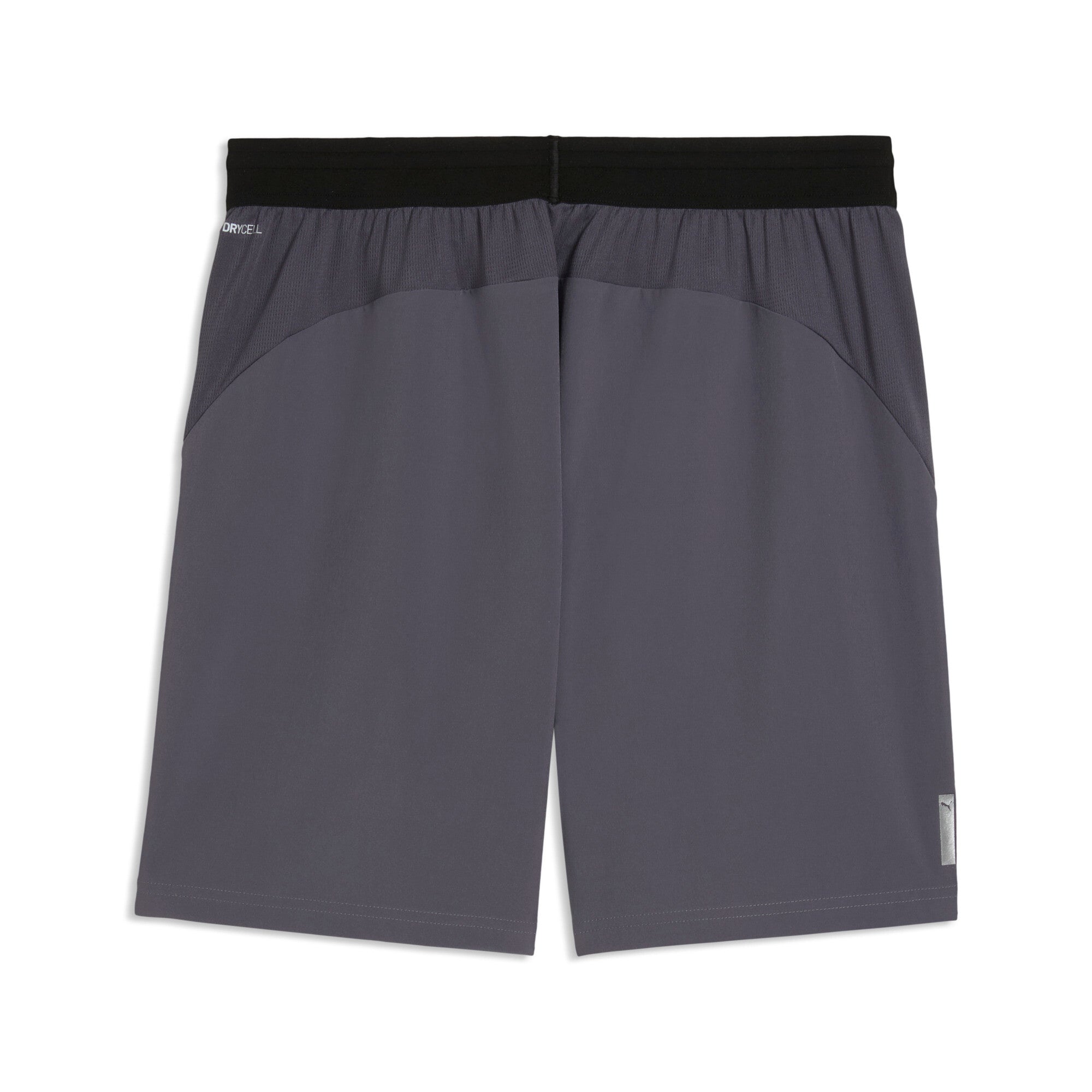 PUMA PWRTRAIN training shorts men in galactic gray — back view