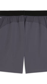 PUMA PWRTRAIN training shorts men in galactic gray — back view