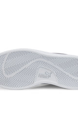 Puma smash v2 glitz glam youth trainers in black - Side View 02
