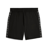 PUMA ESSENTIALS tape woven 5" shorts - black