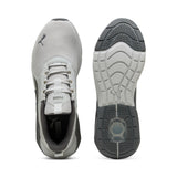 Puma X-cell nova FS running shoes in cool light gray and cool dark gray - Side View 02