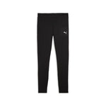 Puma essentials poly tights in black - Front View