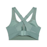 Puma pwrbreathe run bra in green moon - Back View