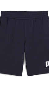 Puma essentials big no. 1 logo 10" shorts in new navy - Front View