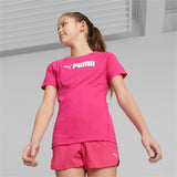 Puma fit tee youth in pink - Model Shot 01